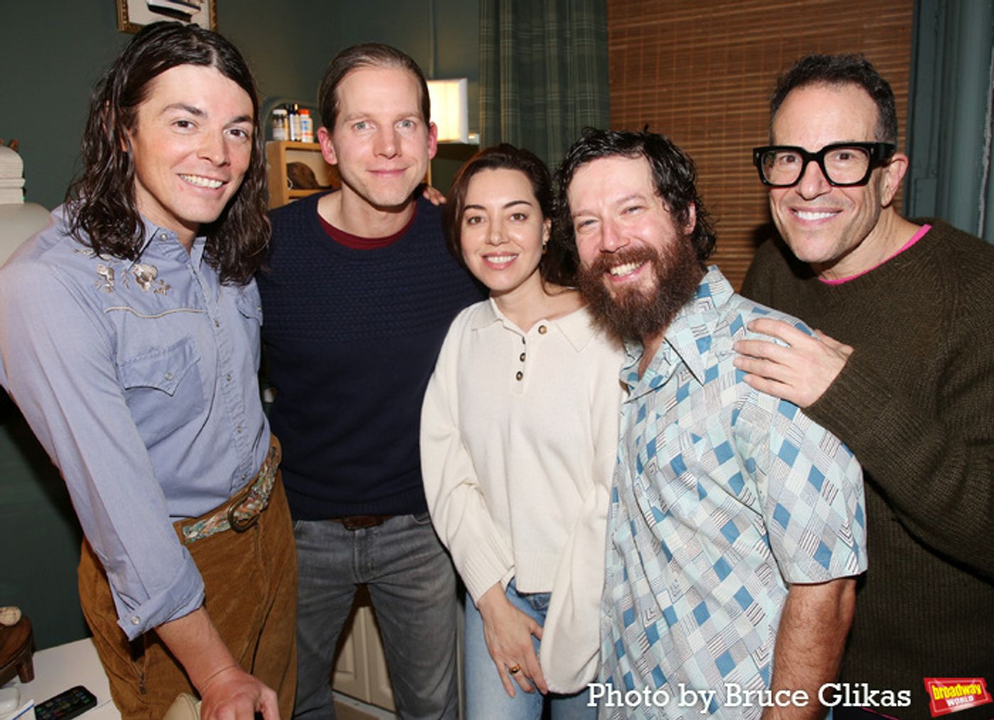 Photos: Aubrey Plaza Visits SWEPT AWAY on Broadway  Image