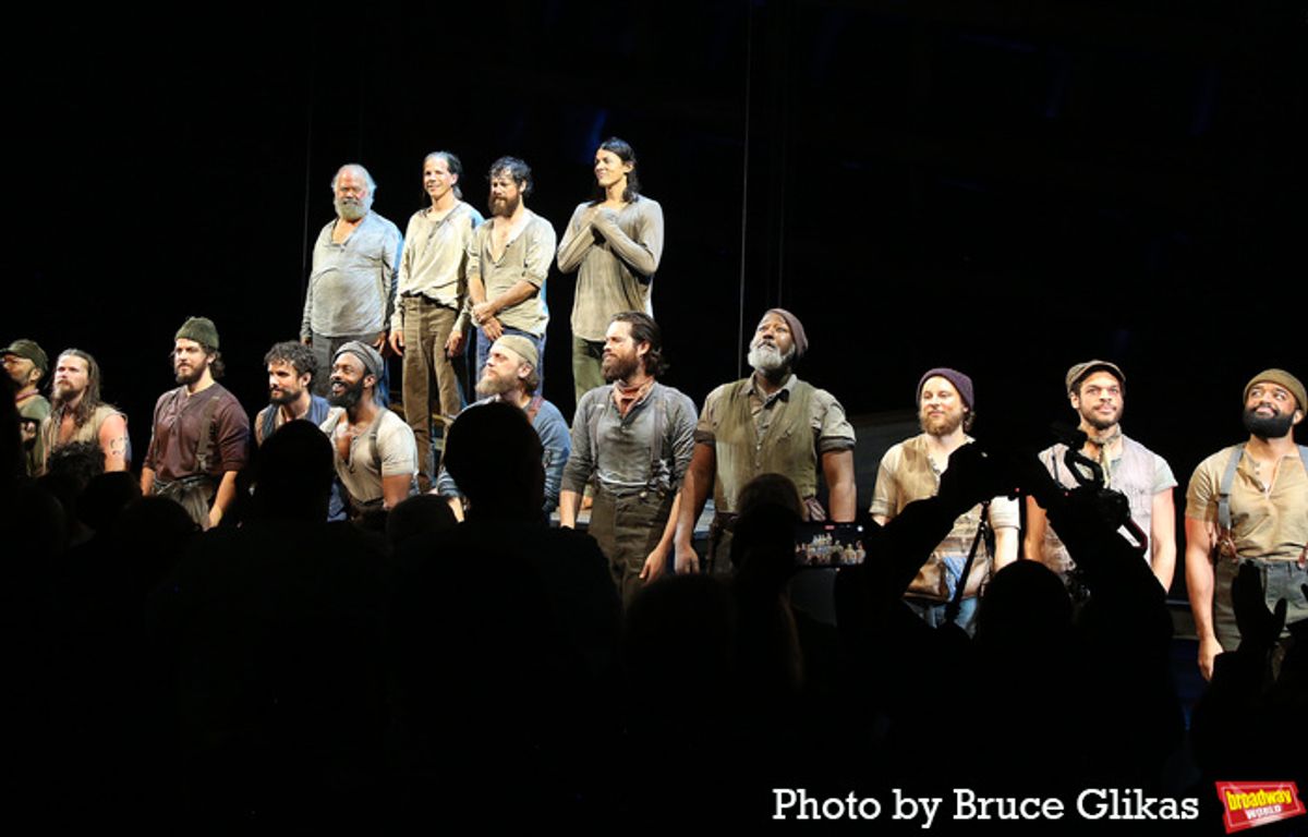 Wayne Duvall, Stark Sands, John Gallagher Jr., Adrian Blake Enscoe and The Cast of 'Swept Away' at 