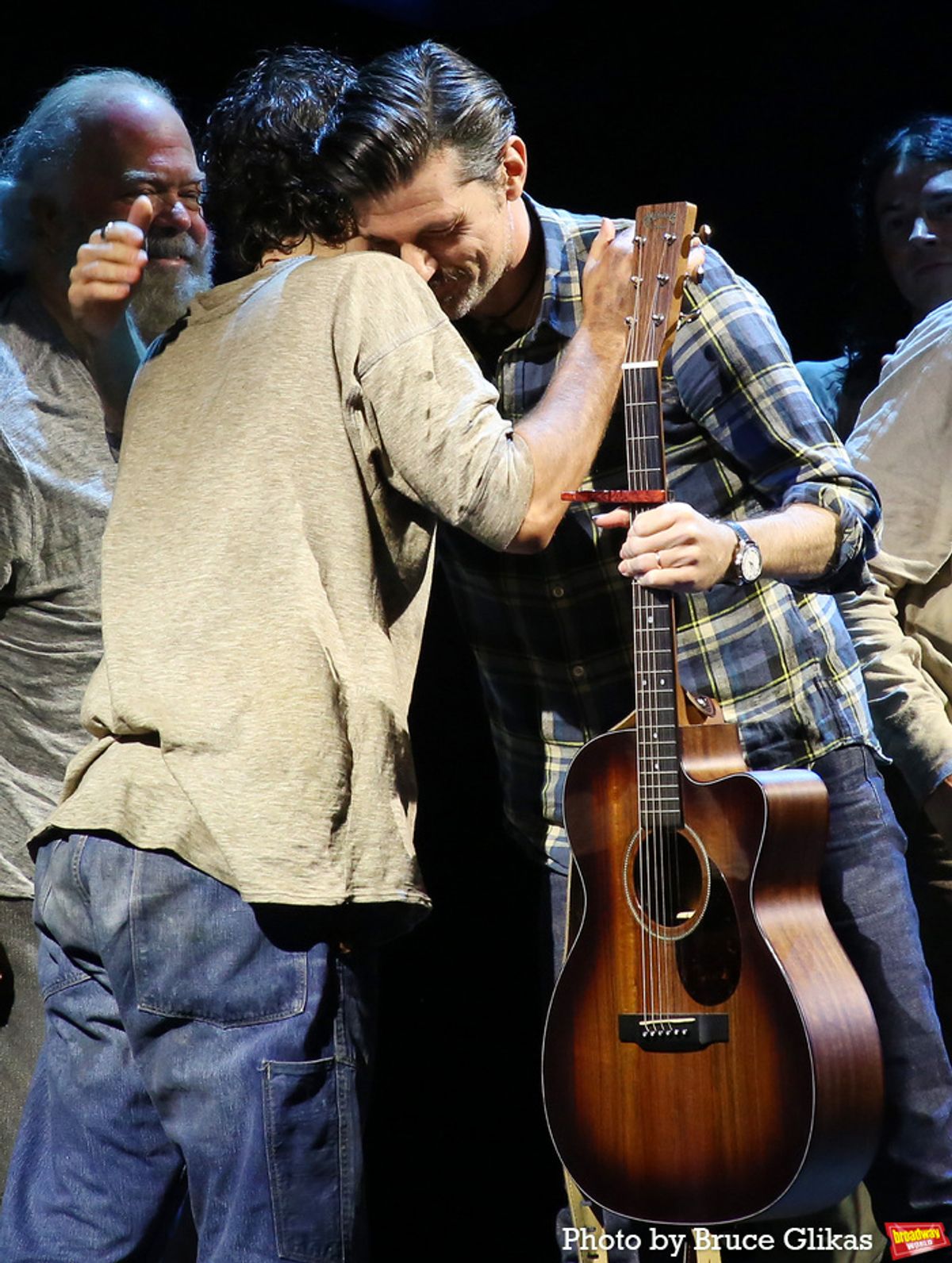 John Gallagher Jr. and Seth Avett at 