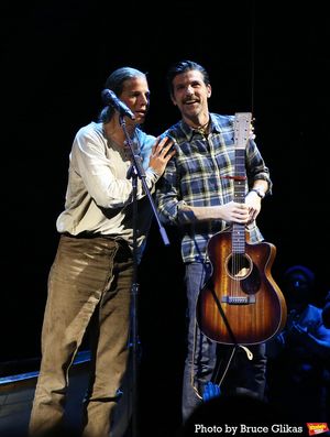 Stark Sands and Seth Avett @ BroadwayWorld Stark Sands and Seth Avett Photo