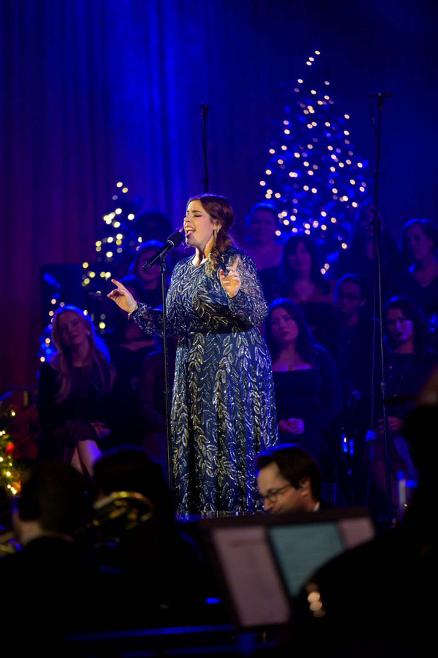 Photos: Eden Espinosa, Christopher Fitzgerald and More Take The Stage in CHRISTMAS TIME IN THE CITY  Image