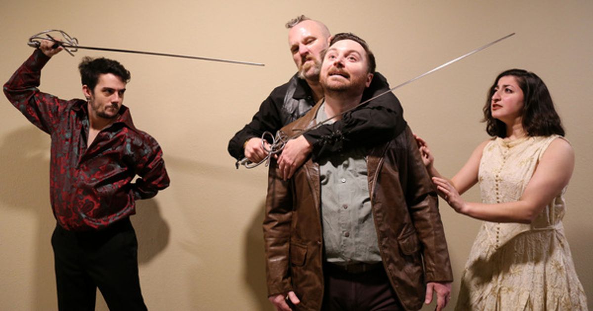 Joseph Figueiras, Daniel White, Michael McMillan, Sara Parisa at Photos: Rover Presents U.S. Premiere Of THE SHAKESPEARE CONSPIRACY