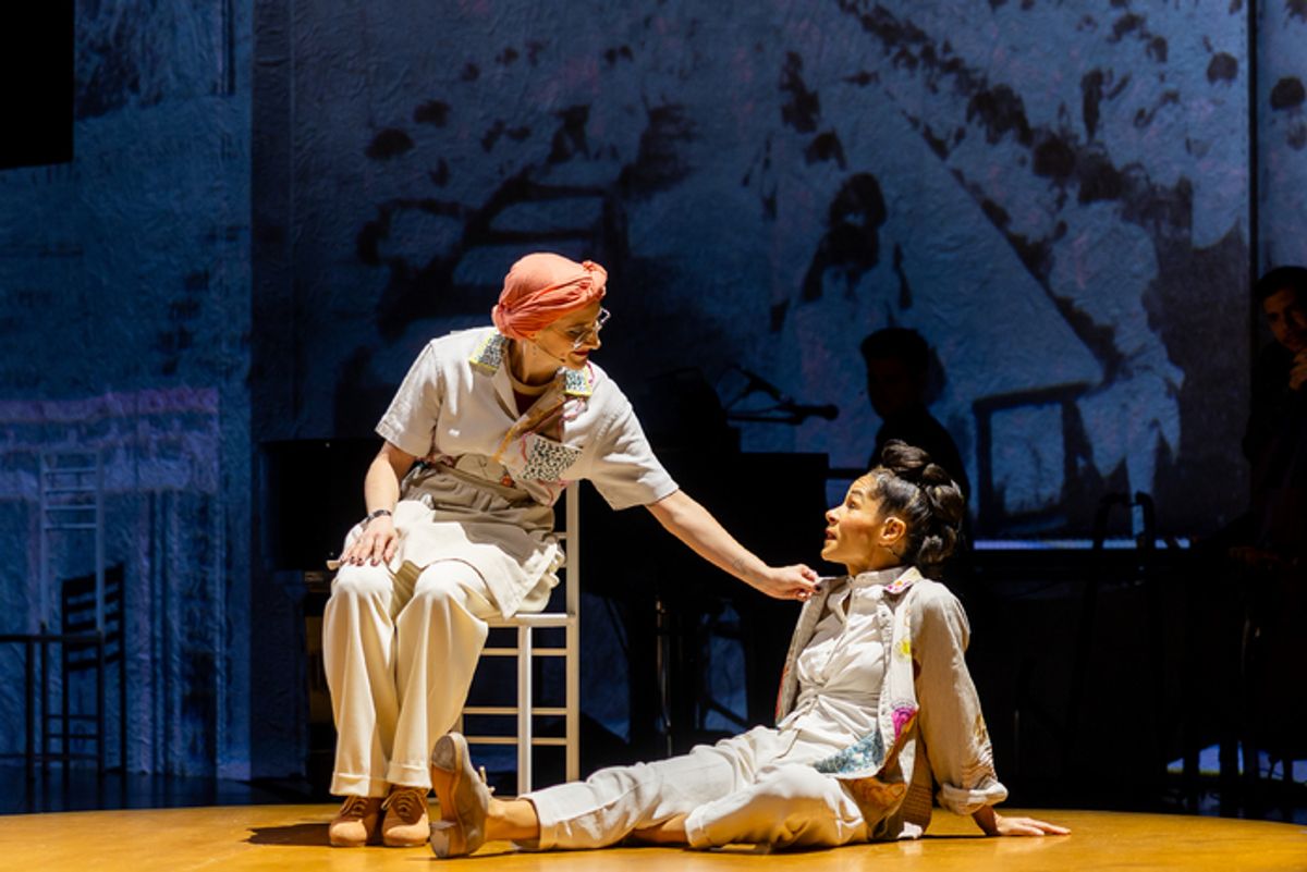 Liberty Styles and Ayodele Casel at 