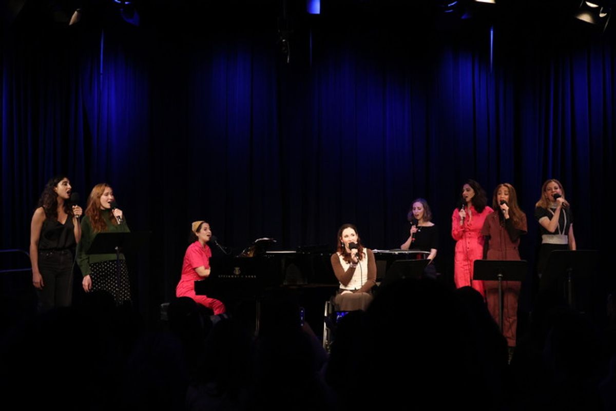 Nadia Dandashi, Chessa Metz, Shaina Taub, Jenna Bainbridge, Andrea Grody, Hannah Cruz, Jaygee Macapugay and Kirsten Scott  at 