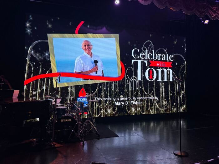 A Pitch-Perfect Tribute to Broadway Cares / Equity Fights AIDS Executive Director Tom Viola Image