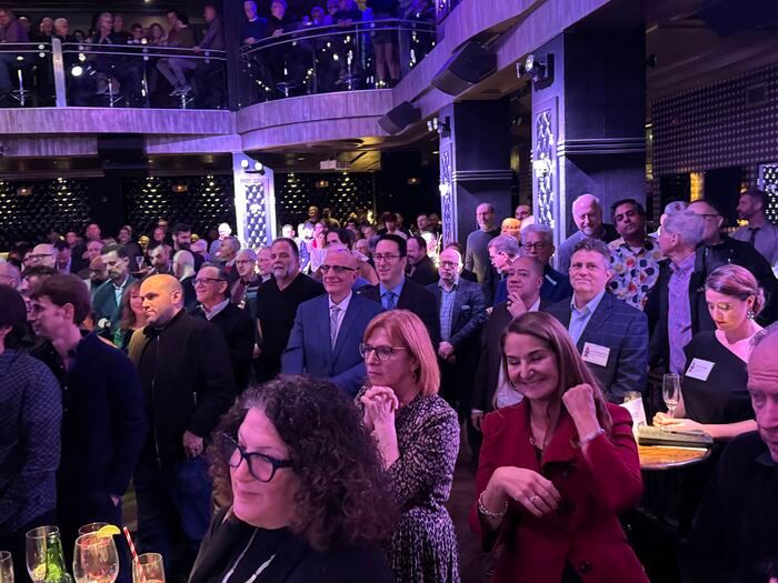 A Pitch-Perfect Tribute to Broadway Cares / Equity Fights AIDS Executive Director Tom Viola Image