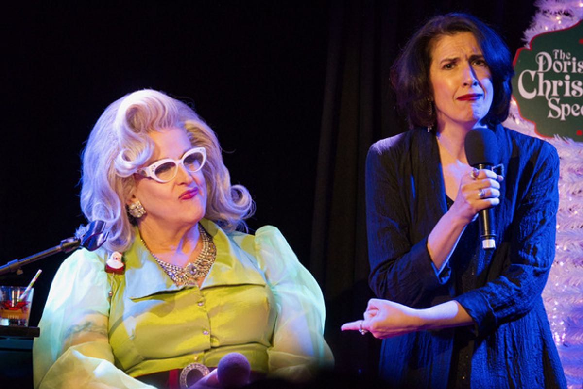 Meg Flather and Doris Dear at 