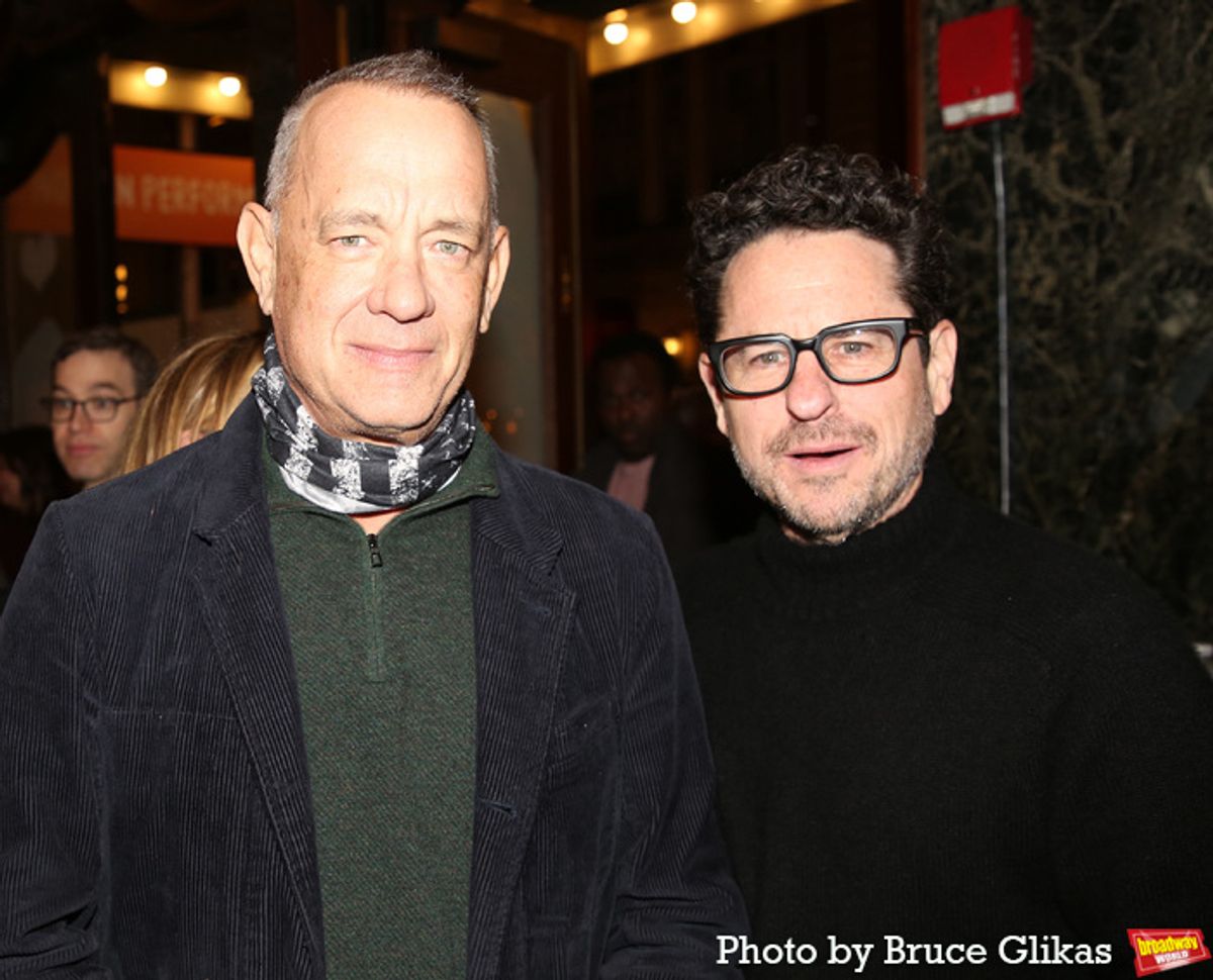 Tom Hanks and J. J. Abrams at 