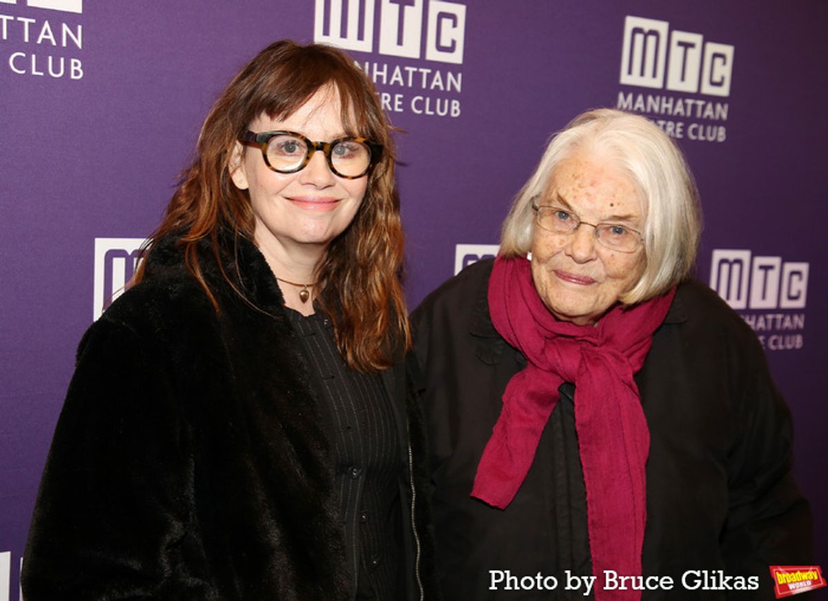 Sally Murphy and Lois Smith at 