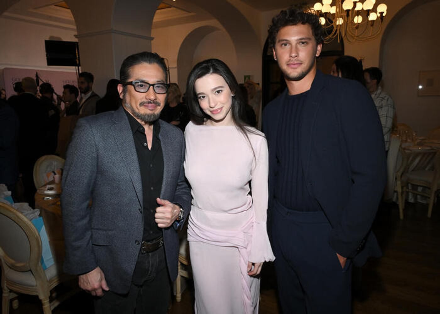 Photos: Ariana Grande, Pamela Anderson, & More at Golden Globes First-Time Nominee Celebration  Image