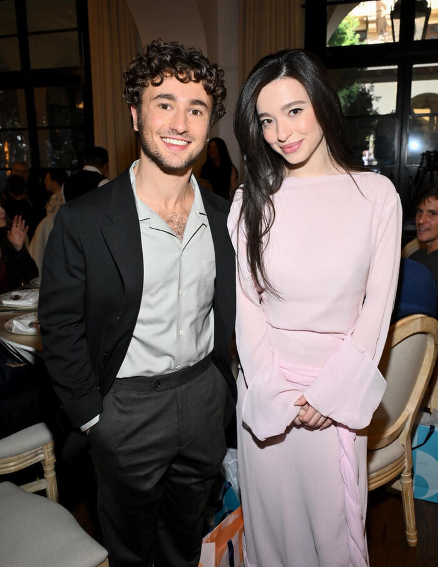 Photos: Ariana Grande, Pamela Anderson, & More at Golden Globes First-Time Nominee Celebration  Image