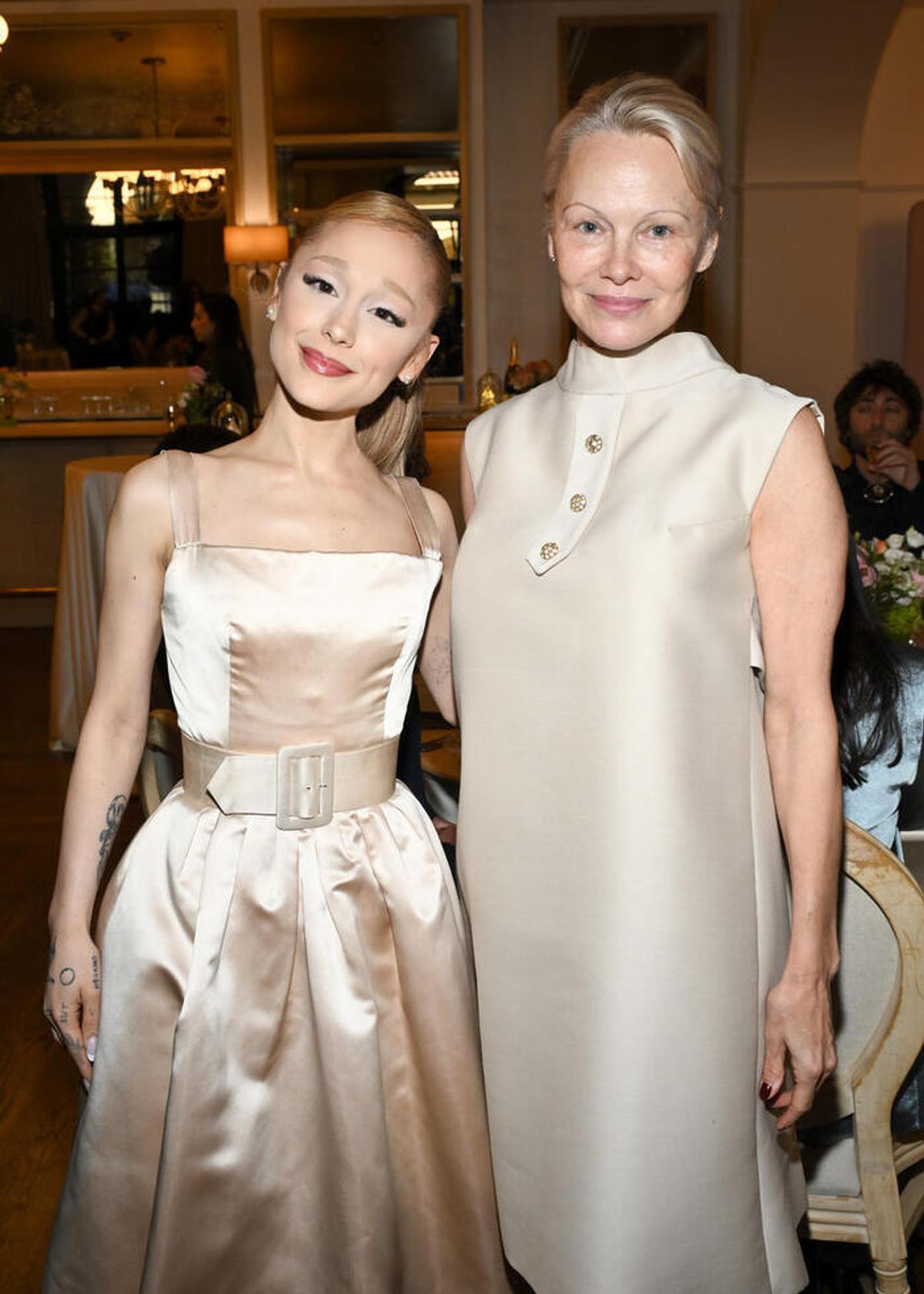 Ariana Grande, Pamela Anderson at 