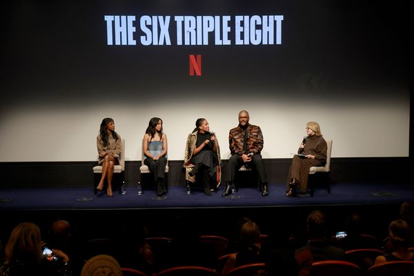 Ebony Obsidian, Kerry Washington, Nicole Avant, Tyler Perry and Katie Couric  Photo