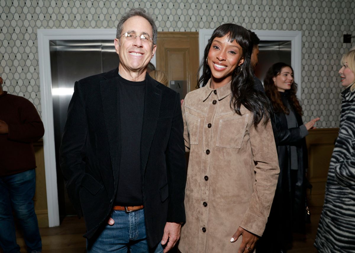 Jerry Seinfeld and Ebony Obsidian  at 