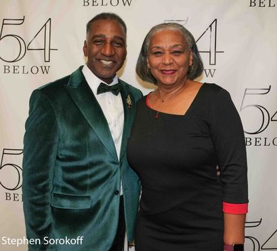 Norm Lewis & Sister Photo