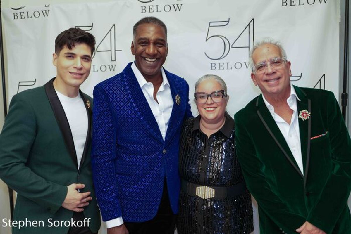 Carlos Clemenz, Norm Lewis, Nellie Beavers, Richard Jay-Alexander at 