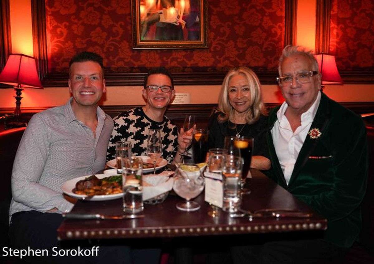 Tom D'Angora, Michael Duling D'Angora, Eda Sorokoff, Richard Jay-Alexander at 