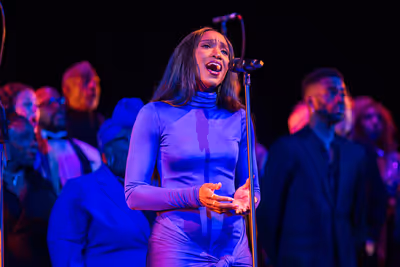 Anastasia Talley and the Broadway Inspirational Voices Photo