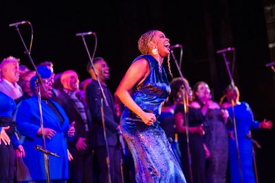 Kayla Davion and the Broadway Inspirational Voices Photo
