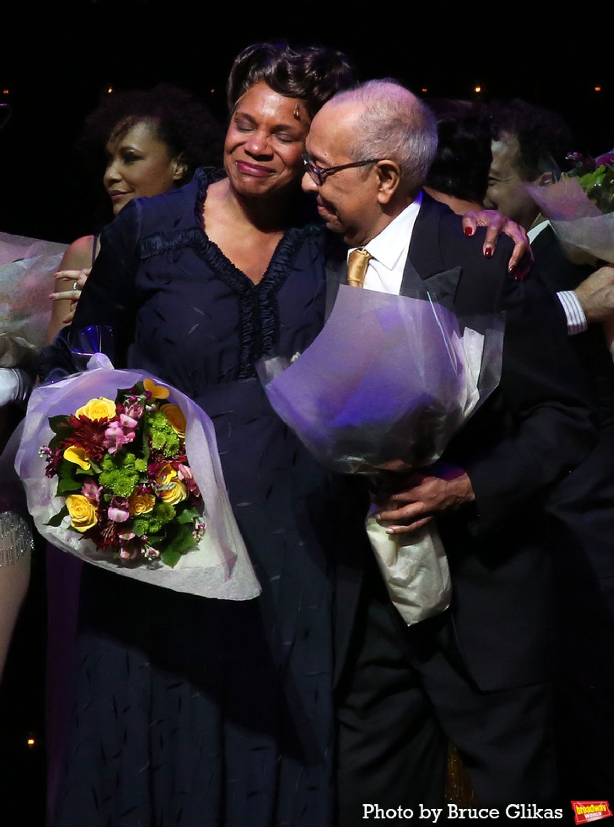 Audra McDonald and Director George C. Wolfe at 