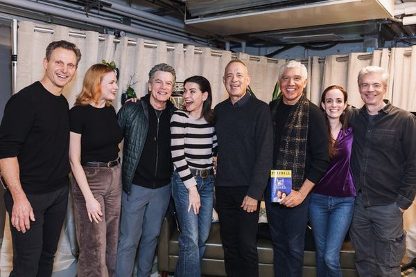 The Company of Left on Tenth with Tom Hanks and Tony Goldwyn  Photo