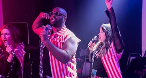 Andre Williams and Nicole Perry and Eden Mendez  Photo