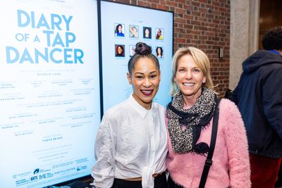 Ayodele Casel with Leslie Appleby Photo
