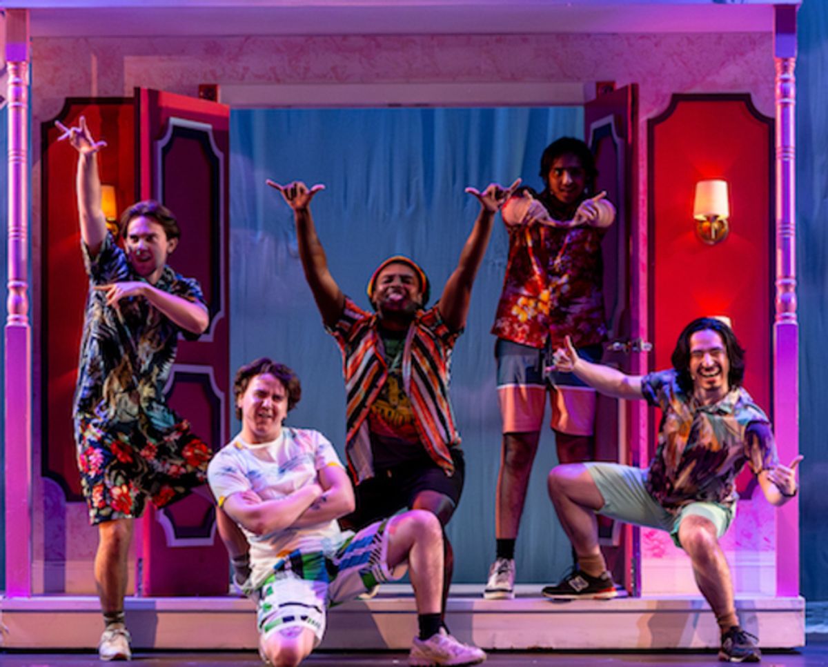 Eric Amundson, Connor Ripperger, Michael Davis Arnold, Ibrahim Khan and Alex Villaseñor at 