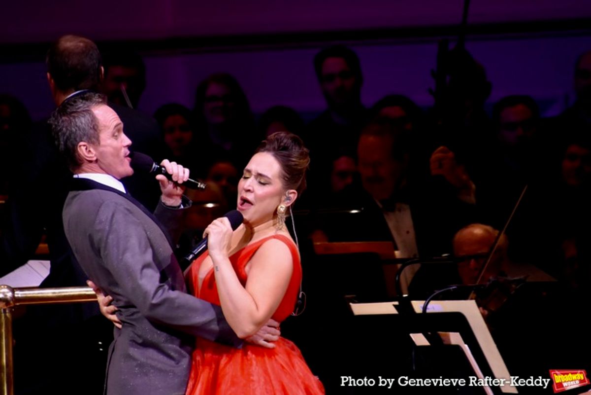 Neil Patrick Harris and Jessica Vosk at 