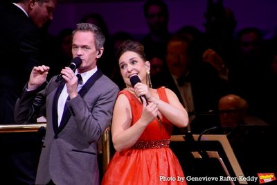 Neil Patrick Harris and Jessica Vosk Photo