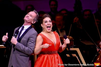 Neil Patrick Harris and Jessica Vosk Photo