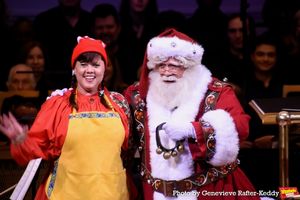 Pecan Pie and Santa Claus Photo