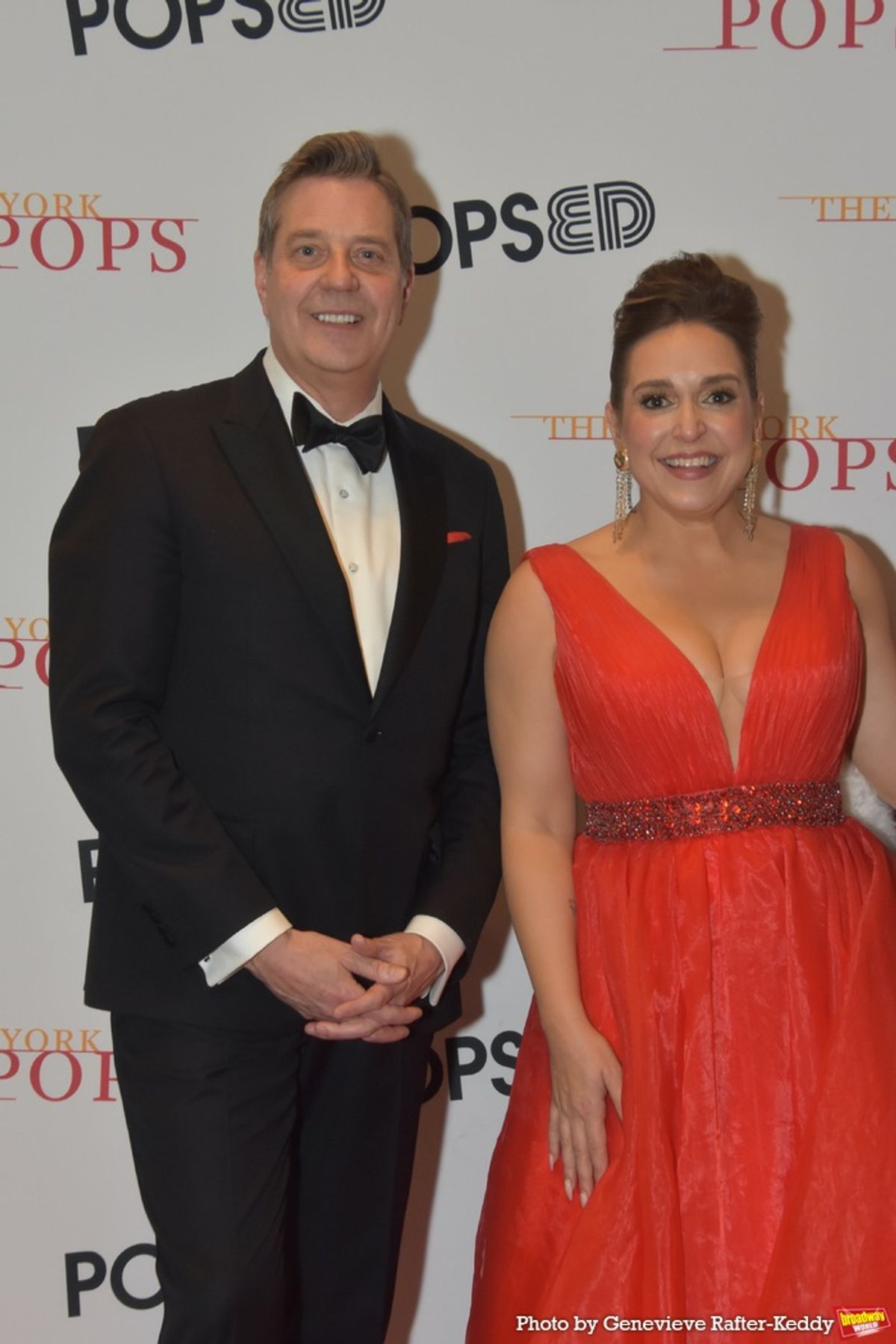 Steven Reineke and Jessica Vosk at 