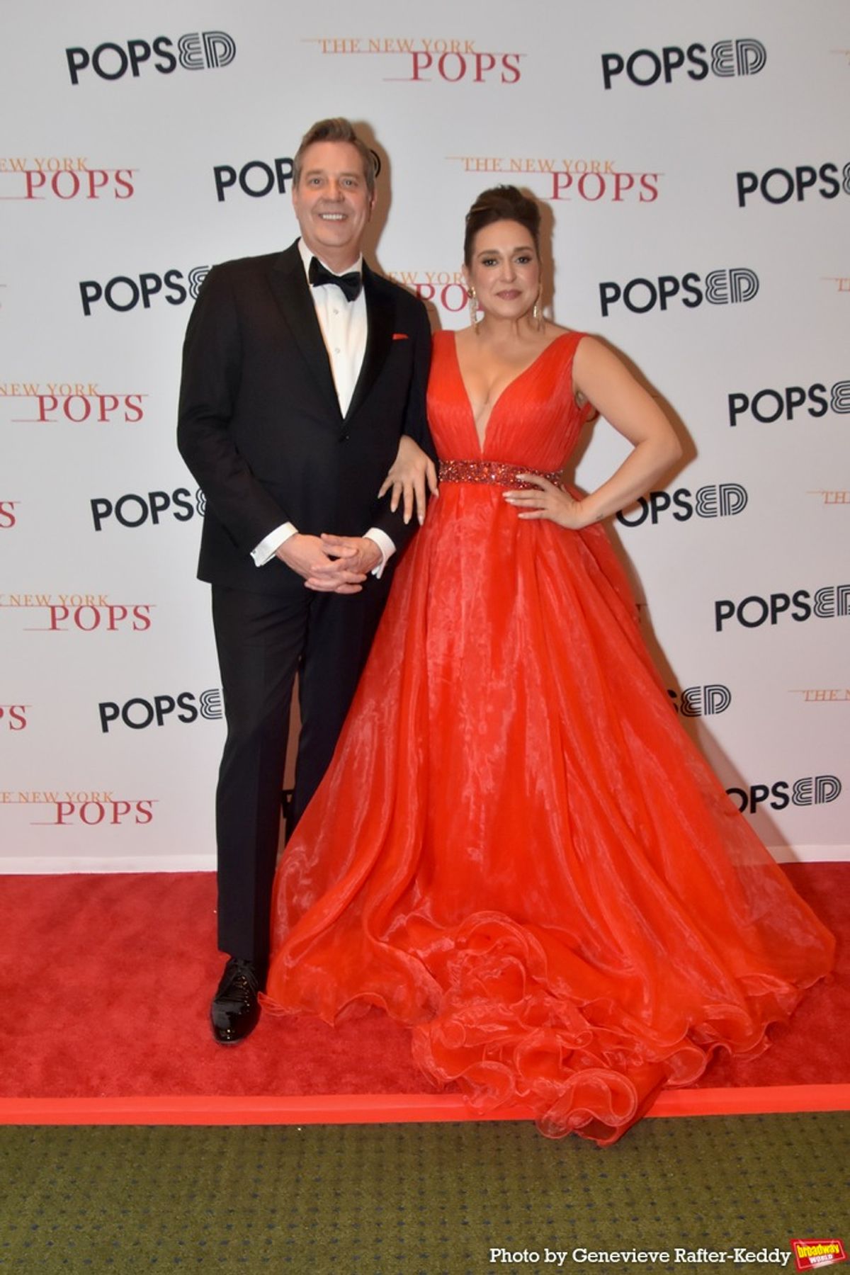 Steven Reineke and Jessica Vosk at 