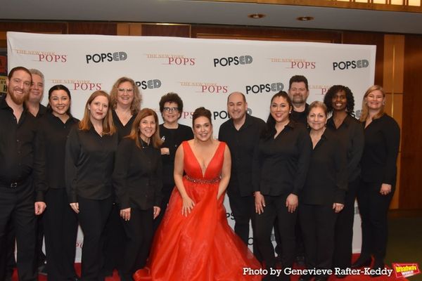Jessica Vosk, Judith Clurman and members of Essential Voices USA that includes- Jacki Photo