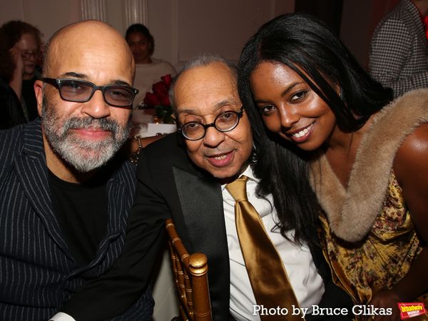 Jeffrey Wright, George C. Wolfe and Adrienne Warren Photo