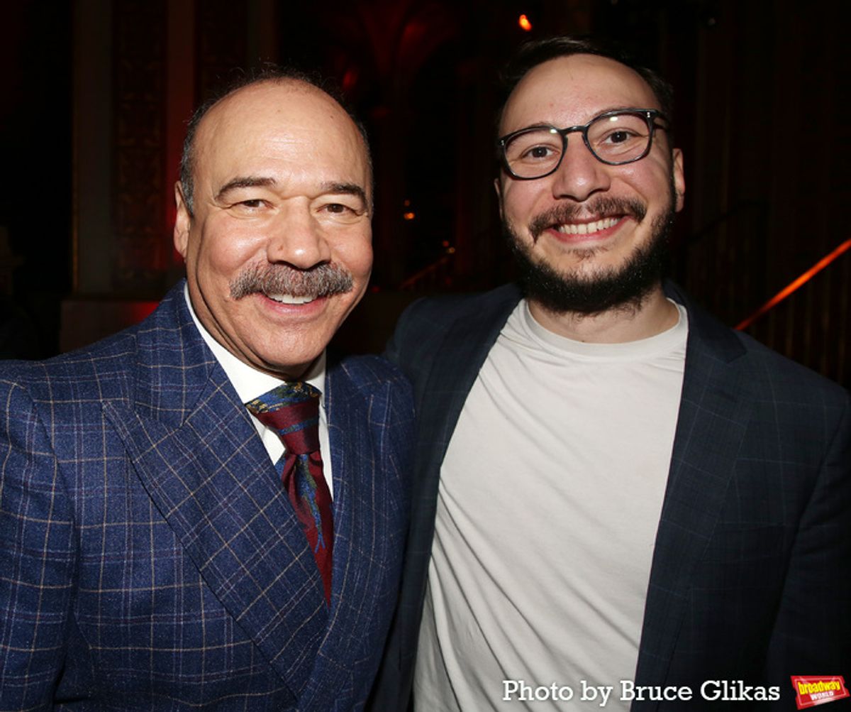 Danny Burstein and Alexander Burstein at 