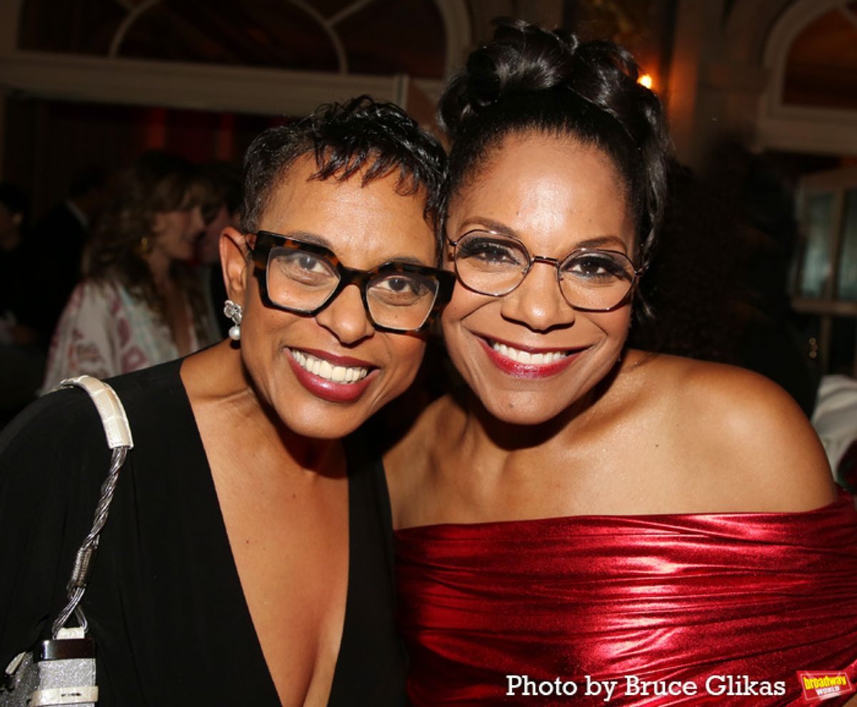 Schele Williams and Audra McDonald  at 