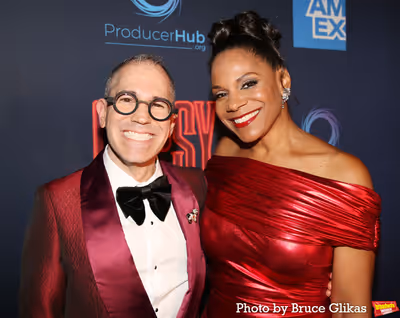 Andy Einhorn and Audra McDonald Photo