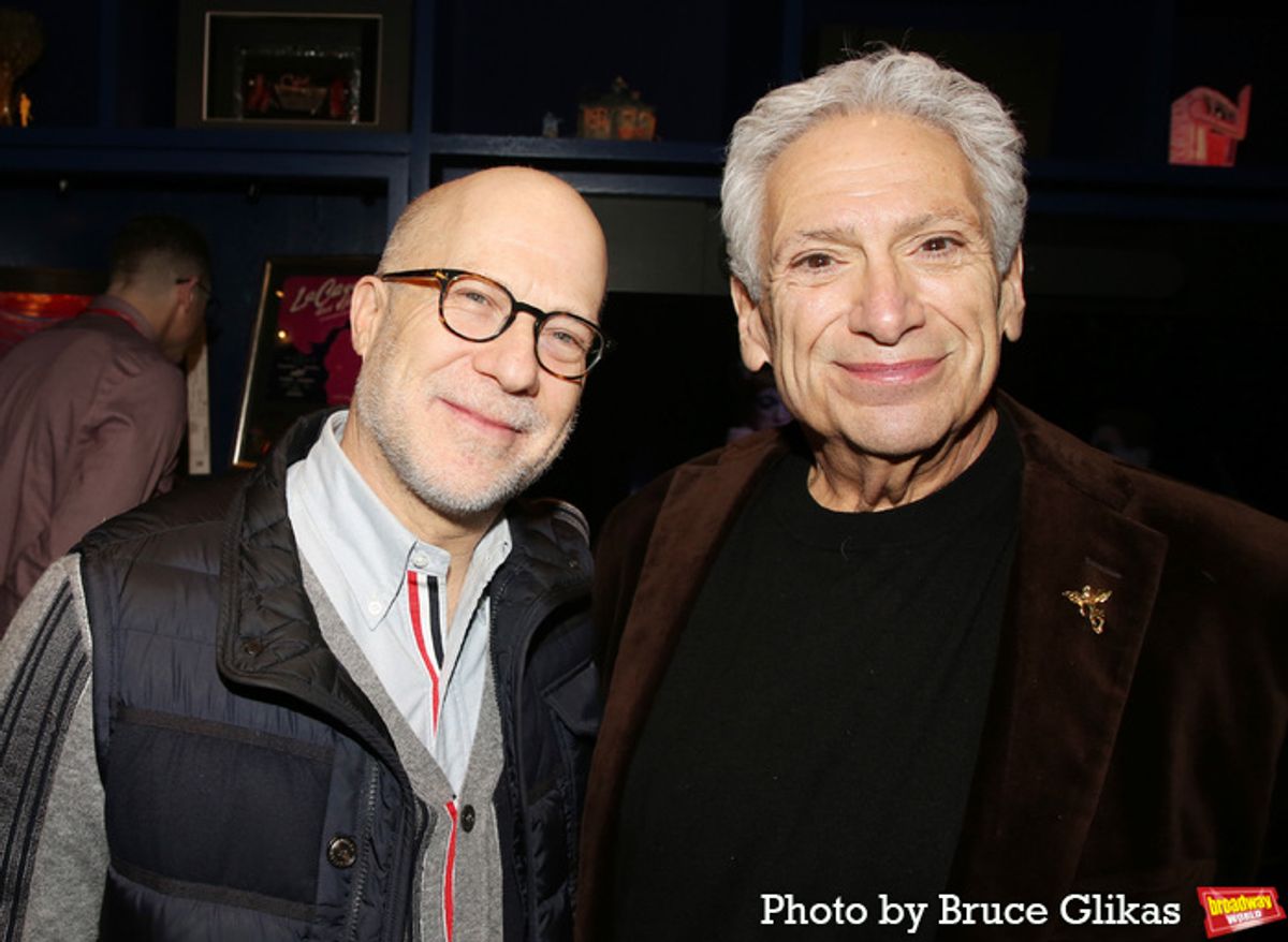 Richie Jackson and Harvey Fierstein  at 