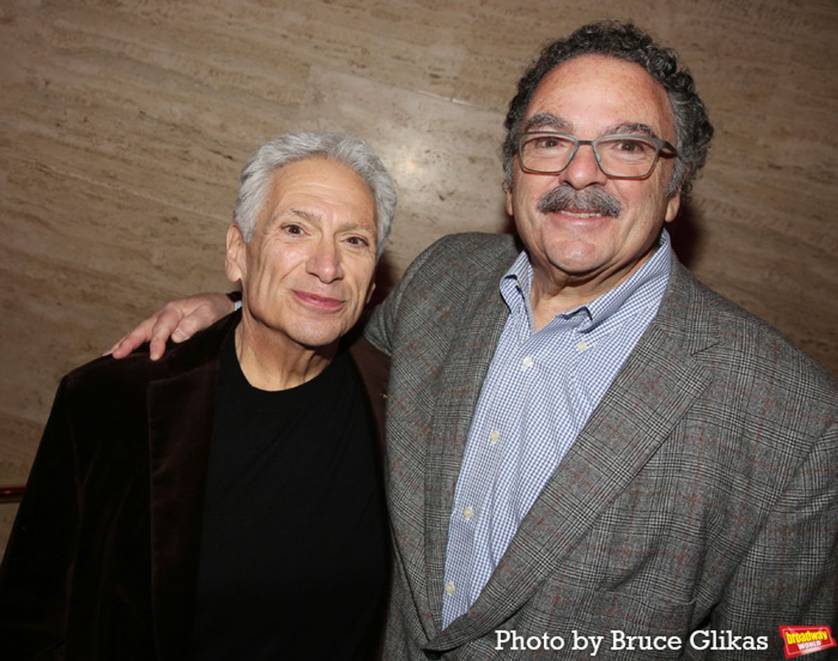 Harvey Fierstein and Ron Fiersten at 