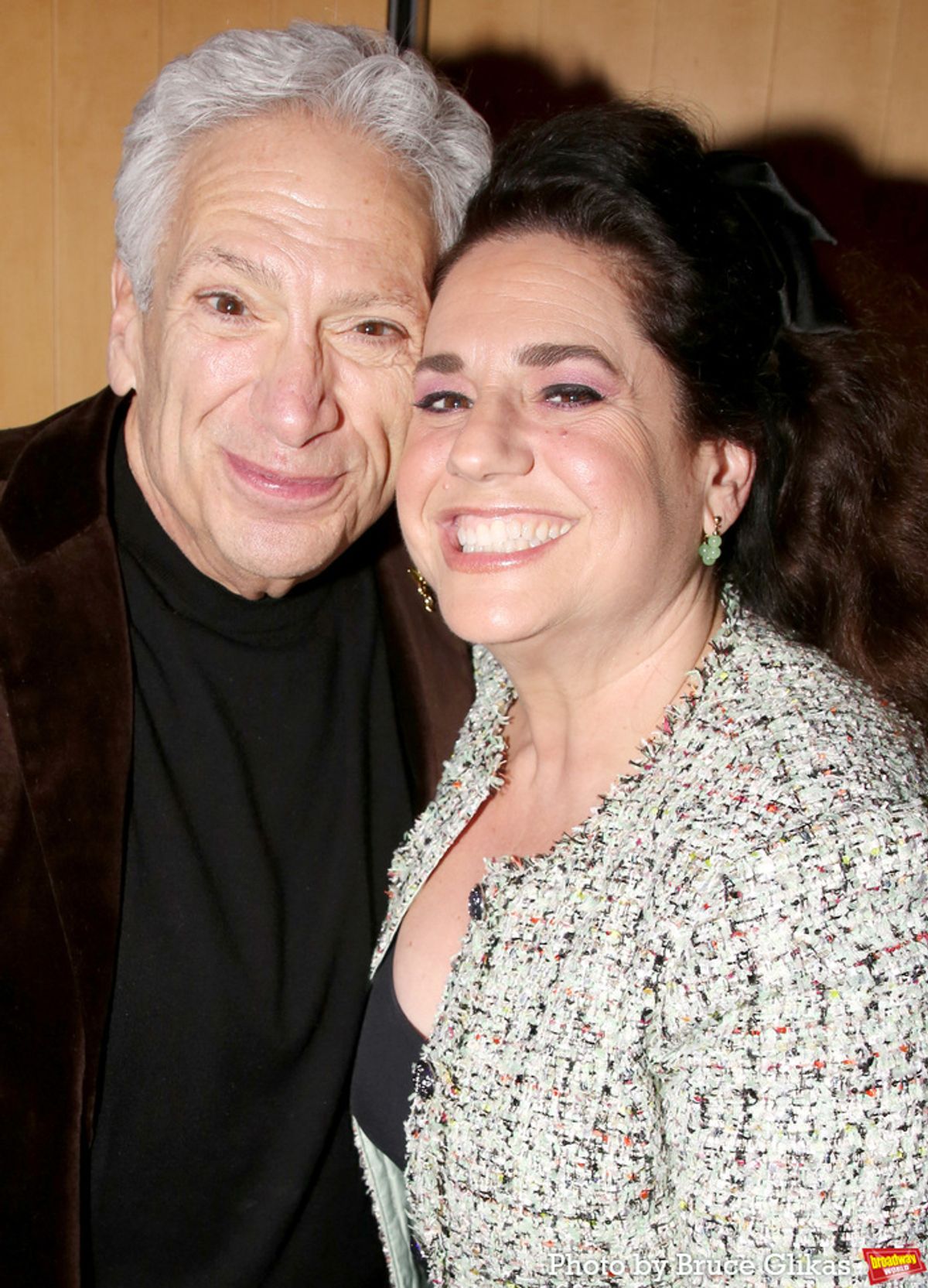 Harvey Fierstein and Marissa Jaret Winokur at 