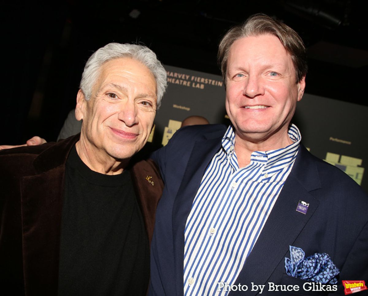 Harvey Fierstein and Adam Norris at 