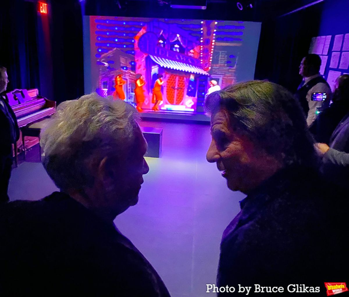 Harvey Fierstein and Lab Designer David Rockwell at 