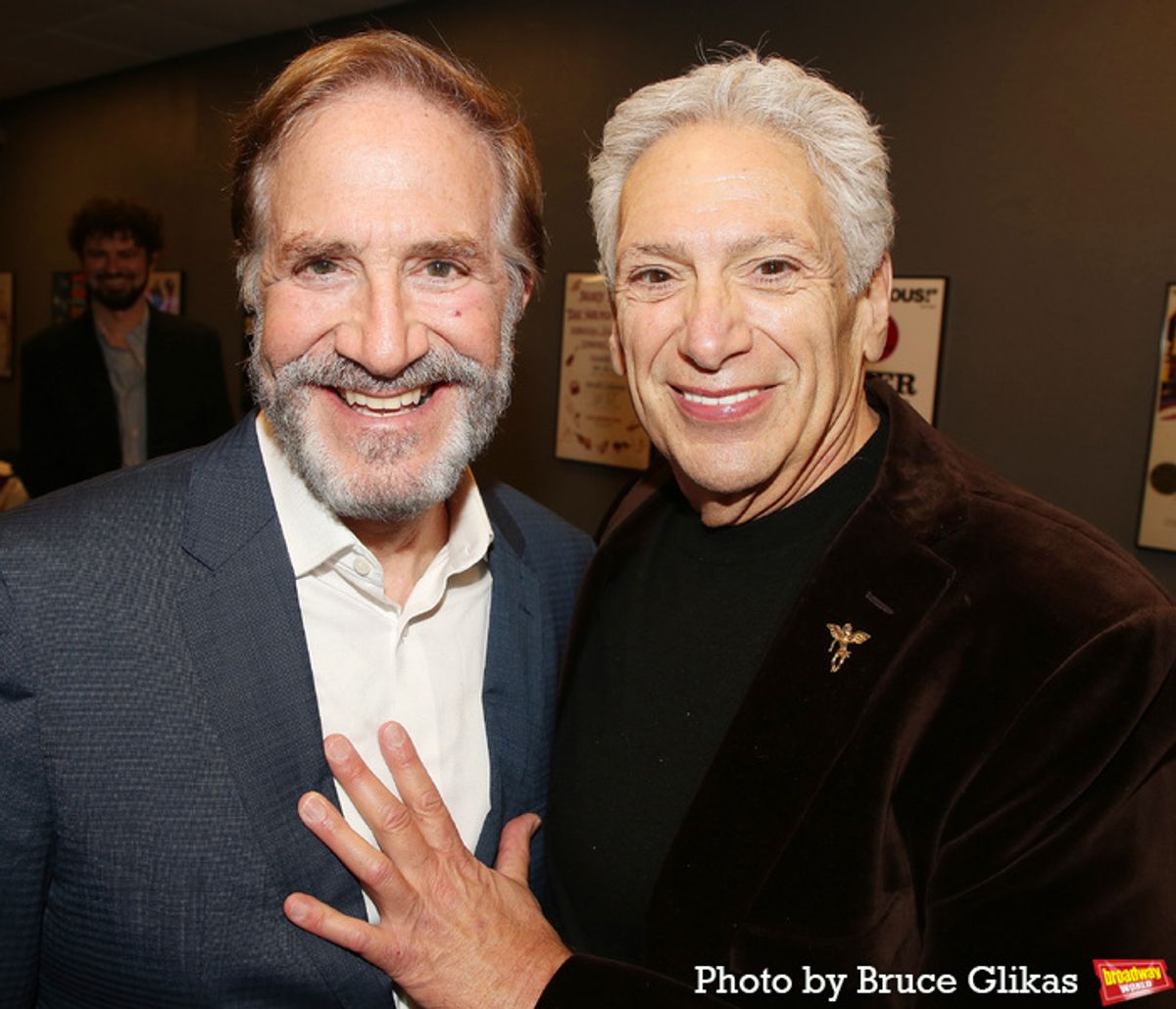 Bruce Sabath and Harvey Fierstein  at 