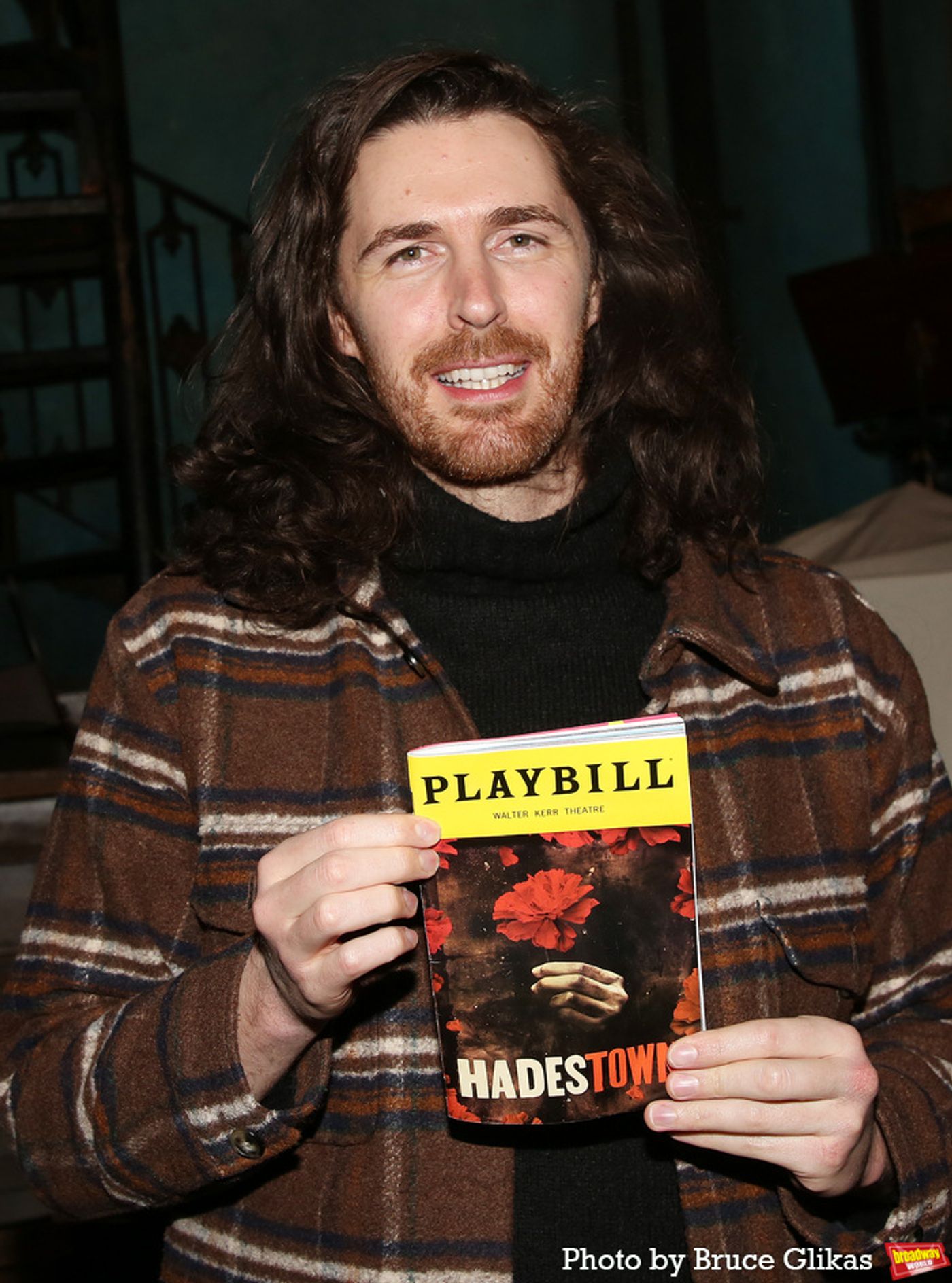 Photos: Hozier Visits HADESTOWN on Broadway  Image