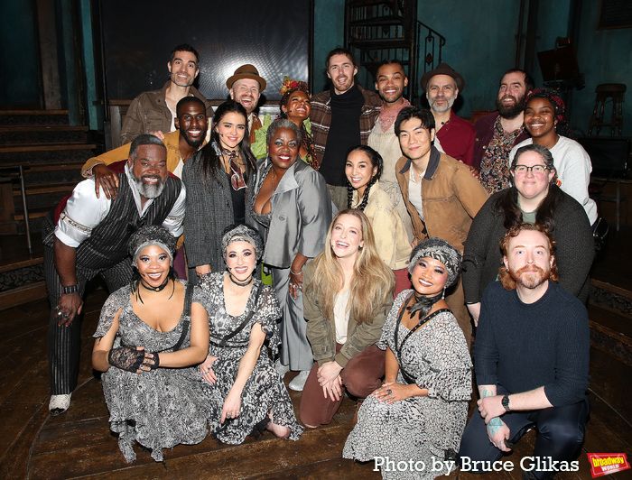 Photos: Hozier Visits HADESTOWN on Broadway — photo 1 of 9