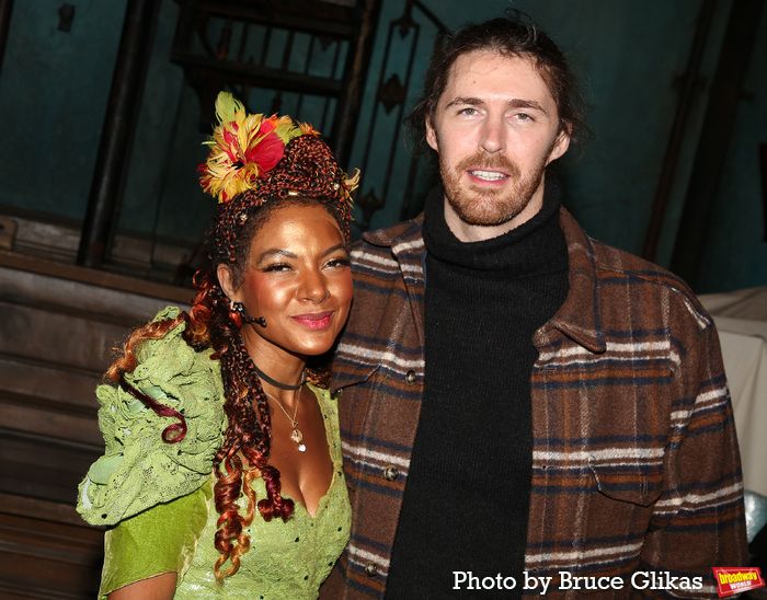 Photos: Hozier Visits HADESTOWN on Broadway — photo 2 of 9