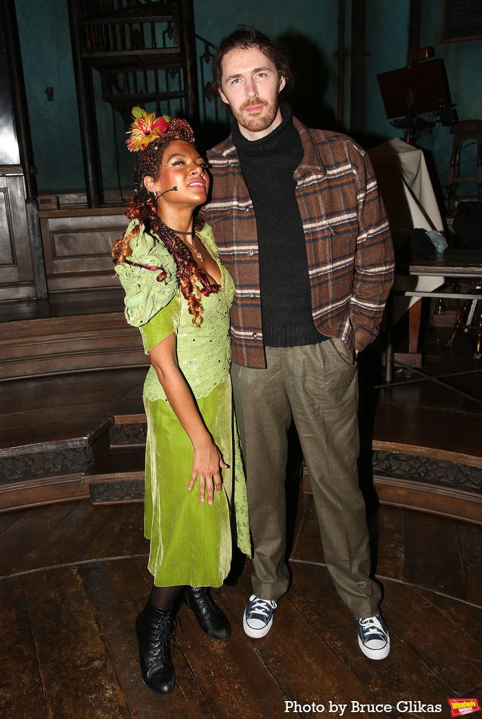 Photos: Hozier Visits HADESTOWN on Broadway — photo 3 of 9