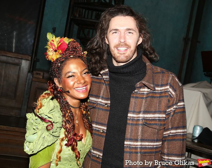 Photos: Hozier Visits HADESTOWN on Broadway — photo 4 of 9